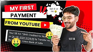 My First Youtube Payment 🔥November 2 2024 [upl. by Emelin50]