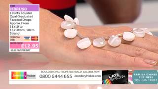 Commonewealth Games Special Late show JewelleryMaker LIVE 01082014 [upl. by Saudra]