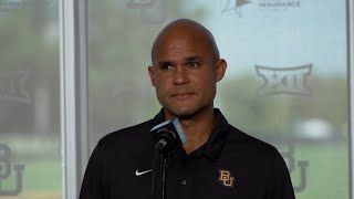 Dave Aranda Previews BYU in week 2  Baylor Football Presser 9522 [upl. by Yahsed]