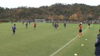 ２０１３ Ｊユースカップ：２回戦 広島×清水（後半） [upl. by Uile931]