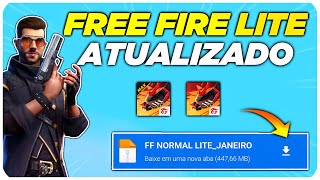 🚨 COMO BAIXAR FREE FIRE LITE COM GRÁFICOS REDUZIDO [upl. by Ardyaf]