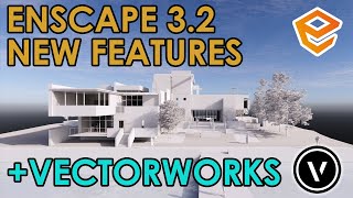 Enscape 32 quotDYNAMICquot Asset Placement For Vectorworks [upl. by Raual21]