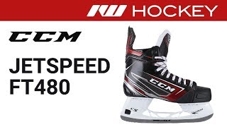 CCM JetSpeed FT480 Skate Review [upl. by Eiduj]