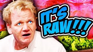 GORDON RAMSAYS 10 NASTY CHICKEN MOMENTS [upl. by Palecek]