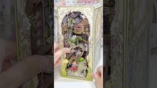 CUTEBEE DIY Book Nook Kit Elves Paradise [upl. by Sadye229]