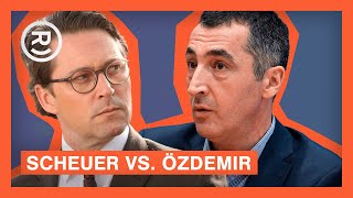 Autos in der Stadt verbieten  Andreas Scheuer vs Cem Özdemir [upl. by Wendi]