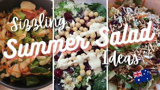 Sizzling Summer Salad Ideas Quick Easy NoCook meals to beat the heat 👍 [upl. by Ayocal]