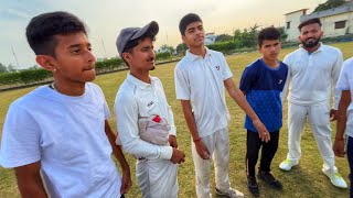 Humari Team Ne Dhaaga Khol Diya Batting Mein 🔥 CRICKET MATCH VLOG 😍 1st INNING [upl. by Boorer37]