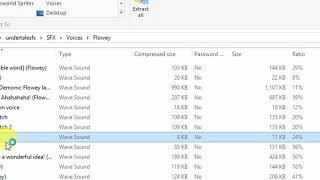 Reference for Floweys Voice Undertale Flowey Sound Files [upl. by Mohkos701]