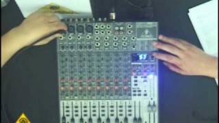 Behringer Xenyx 1622FX part1 [upl. by Hayifas]