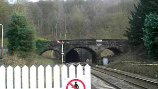 Trans Pennine Express passing Grindleford Station [upl. by Nirret]