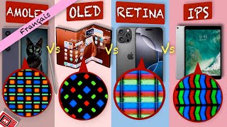 AMOLED vs OLED vs IPS vs RETINA vs Super AMOLED  Quel est le meilleur [upl. by Halima]