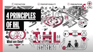 What are the principles of international humanitarian law  IHL  ICRC [upl. by Norvall314]