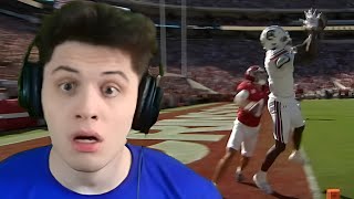 WAY TOO CLOSE JoeyDubs Reacts To 7 Alabama vs South Carolina AMAZING  Full Game Highlights [upl. by Pickens]