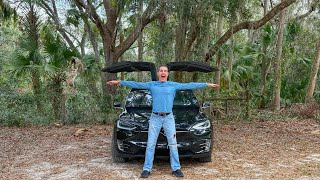 TESLA Model X vs Y EV SUV COMPARISON  Ride Camping Practicality [upl. by Tati606]