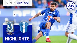 Lech Poznań  Wisła Płock 41  SKRÓT  Ekstraklasa 202122  12 Kolejka [upl. by Bork]