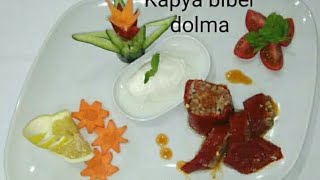 ETLİ KABYA BİBER DOLMA TARİFİ SICAK USTASINDAN TARİFİ [upl. by Imrots]