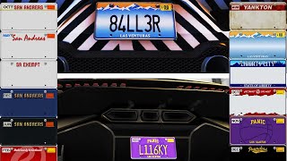 GTA 5 Online How to Get RARE Car Plates Las Venturas Liberty CityYankton Plates in The Chop Shop [upl. by Hannus]