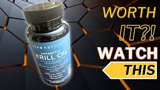 Review of Krill Oil Omega 3 Supplement [upl. by Mayhs]