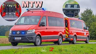 Rotte Brandschutztechnik Feuerwehr MTW VW Crafter [upl. by Nertie]