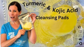 I Made The Viral Kojic Acid amp Turmeric Cleansing Pads [upl. by Anestassia625]