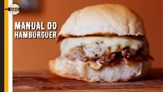 Como fazer Hambúrguer caseiro  Manual do Hamburguer artesanal [upl. by Bora]