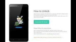 How To Use Mi Bootloader Unlock Tool [upl. by Berstine]