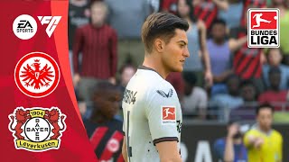 FC 24  EINTRACHT FRANKFURT vs BAYER LEVERKUSEN  BUNDESLIGA PS5 [upl. by Sandro]