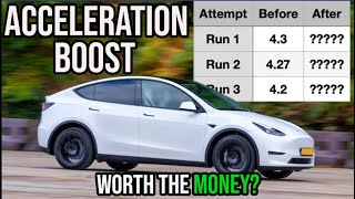 Tesla Acceleration Boost – Worth The Cost [upl. by Westbrooke]