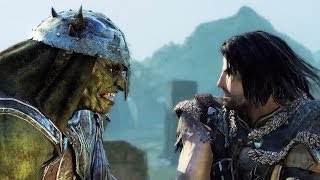 PS4  MiddleEarth Shadow of Mordor Gameplay Trailer E3 2014 [upl. by Fulton462]