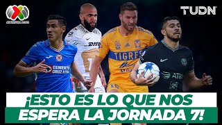 ¡DUELAZOS A LA VISTA 🔥Estos son los juegos y récords a romper en la jornada 7  TUDN [upl. by Fenton514]