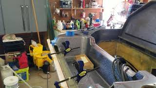 Boat Transom Repair [upl. by Millhon]