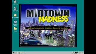 PLAYING MIDTOWN MADNESS 1 amp WINDOWS 98 IN 2024 [upl. by Refinnaj]