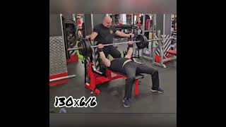 Bench press Artem Tyushkevich 130 kg [upl. by Jamal639]