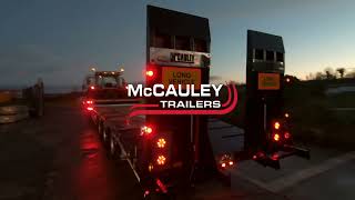 TRIAXLE ULTRA LOW LOADER TRAILER  MCCAULEY ULLT [upl. by Parnell]