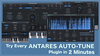 Try Every Antares AutoTune Plugins in 2 Minutes [upl. by Shaughnessy]