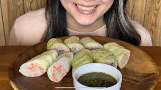 Cabbage Rolls  Healthy Eggrolls [upl. by Kuehn]