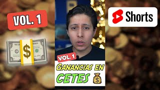 💵 ¿Cuánto se GANA en CETES – Cetes directo 2022 shorts [upl. by Inasah]