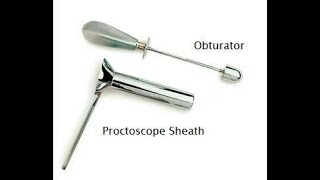 Proctoscope  Instrument  parts uses [upl. by Enttirb]