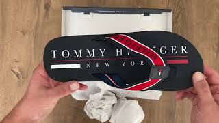 Unboxing Tommy Hilfiger Flipflops [upl. by Ennagroeg301]