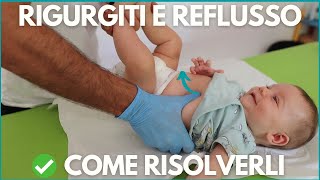 RIGURGITO e REFLUSSO del NEONATO come CURARLI con lOSTEOPATIA PEDIATRICA e le giuste accortezze [upl. by Anu]