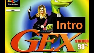 Gex 3  Game Intro 720p60fps [upl. by Ahsiele]