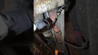 Never use hose clamps on your transmission lines mechanic diy car truck transmission [upl. by Conlan]