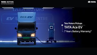 TATA Ace EV  7 Years Battery Warranty  KAAMAYABI KO KAREIN CHARGE [upl. by Adanama830]