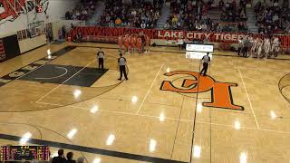 Lake City High vs ZumbrotaMazeppa Freshman Mens Basketball [upl. by Hagep]