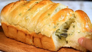 Everyone was surprised after trying it Simple and delicious garlic bread recipe [upl. by Guinna795]