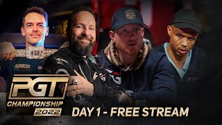 PGT Championship 500000 WinnerTakeAll Tournament  Day 1 Free Stream [upl. by Laurens244]