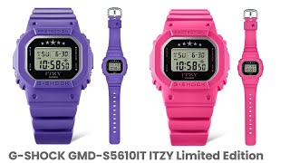 GSHOCK GMDS5610IT ITZY Limited Edition  Review Full Specifications [upl. by Yelrahs]