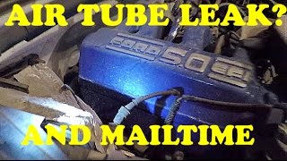 AIR TUBE LEAK AND MAIL 9296 F150 [upl. by Adnohsor523]