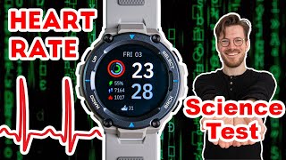 Amazfit TRex Pro Heart Rate Test [upl. by Nollek]